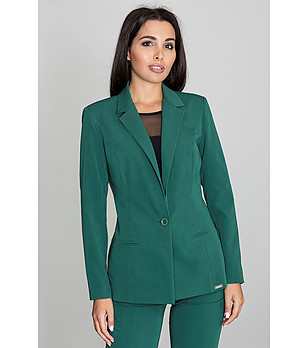 Дамско сако в зелен нюанс Adrienne снимка