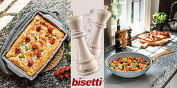 Biseti Italy - цветна и модерна кухня с малки детайли снимка