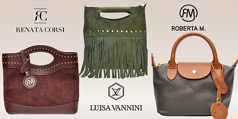 Luisa Vannini & Roberta M - любимите чанти от естествена кожаснимка