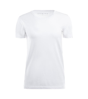 Памучна бяла дамска тениска Hera снимка