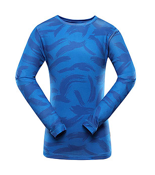 Синя детска блуза с принт Amado с CoolDry® технология снимка