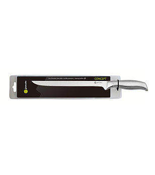 Нож за шунка от неръждаема стомана 25 см снимка