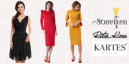 Kartes,Rita Koss & 1st Somnium - рокли за стилна визия снимка