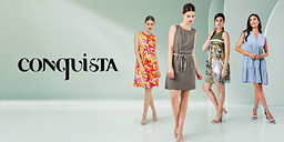 Conquista - нежна и женствена с нова рокля снимка