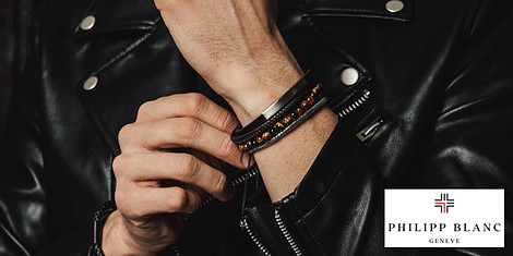 Philipp Blanc - гривни с характер за Него снимка