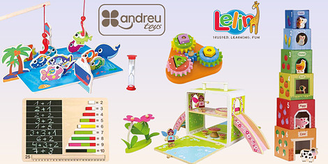 Andreu toys & Lelin Toys - врeмe за игриснимка