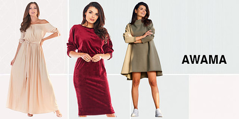 Чаровна и стилна с рокля на Awamaснимка