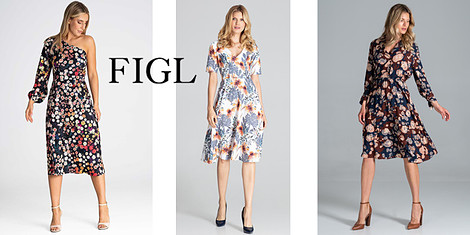 Figl - рокля с принт за повече настроениеснимка