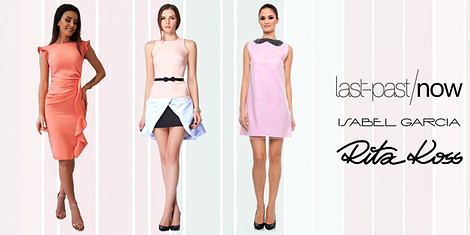 Цветна и кокетна с рокля в бонбонени тоновеснимка