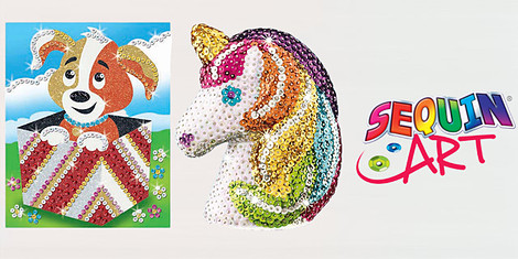 Sequin art - изкуството блести в ръцете тиснимка