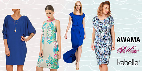 Модна синева от роклиснимка