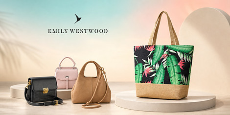 Emily Westwood - цветен акцент с нова чантаснимка