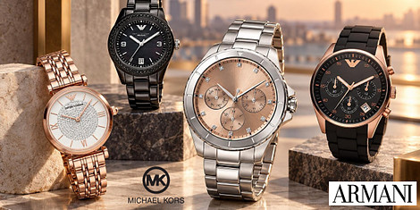 Michael Kors и Armani - шик акцент за точностснимка