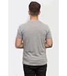 Памучна мъжка сива тениска с щампа Bernold-1 снимка