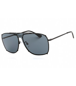 Черни мъжки слънчеви очила авиатор снимка